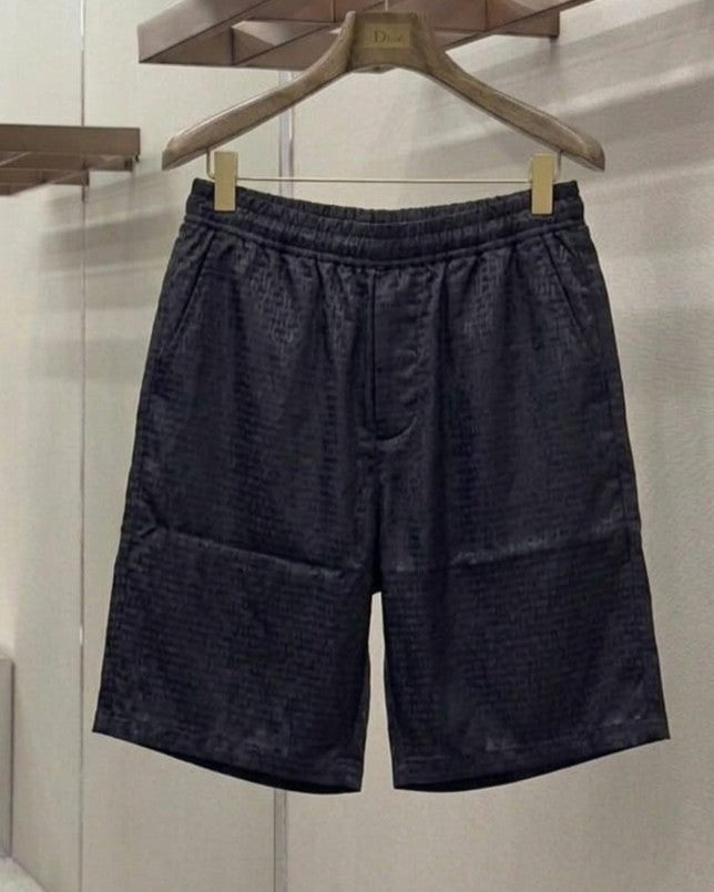 Dior - Jacquard Shirt and Shorts Set - Black