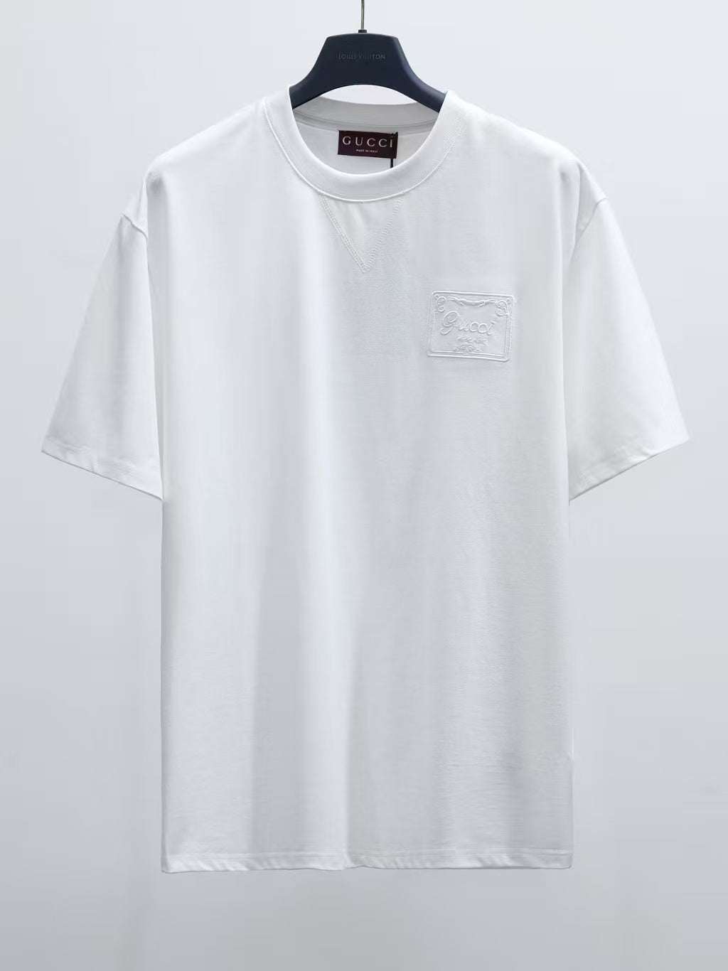 Gucci - White Cotton T-shirt