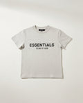 Essentials Fear of God Kids - Logo T-Shirt & Sweatshorts Set (Oatmeal Heather)
