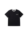 Valentino - Established 1960 Ringer Heavyweight T-Shirt (Onyx Black & Off-White)