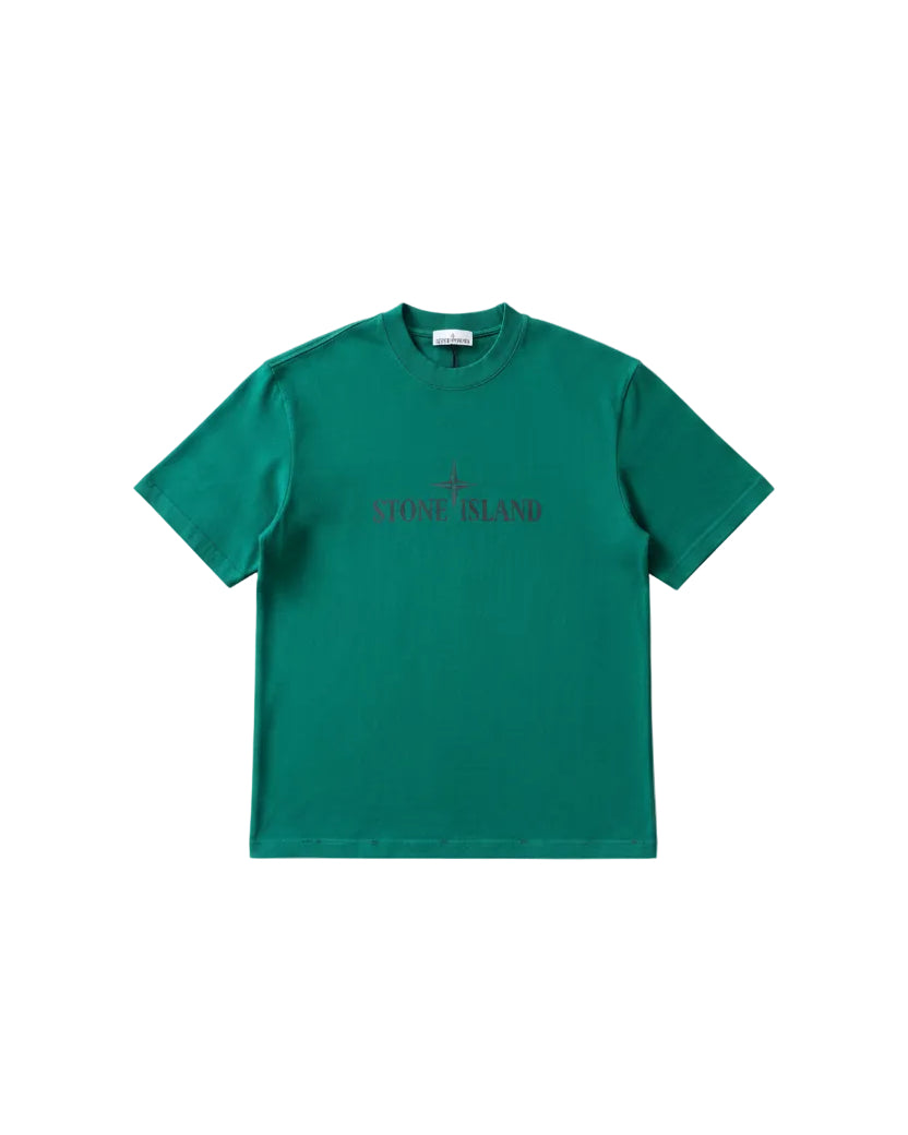 Stone Island - Compass Logo Embroidered Heavyweight T-Shirt (Emerald Green)