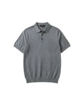 Loro Piana - Minimalist Classic Fine-Knit Polo (Heather Grey)
