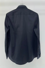 Louis Vuitton - Contrast Bib Formal Evening Shirt (Midnight Black)