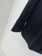 Louis Vuitton - Contrast Bib Formal Evening Shirt (Midnight Black)