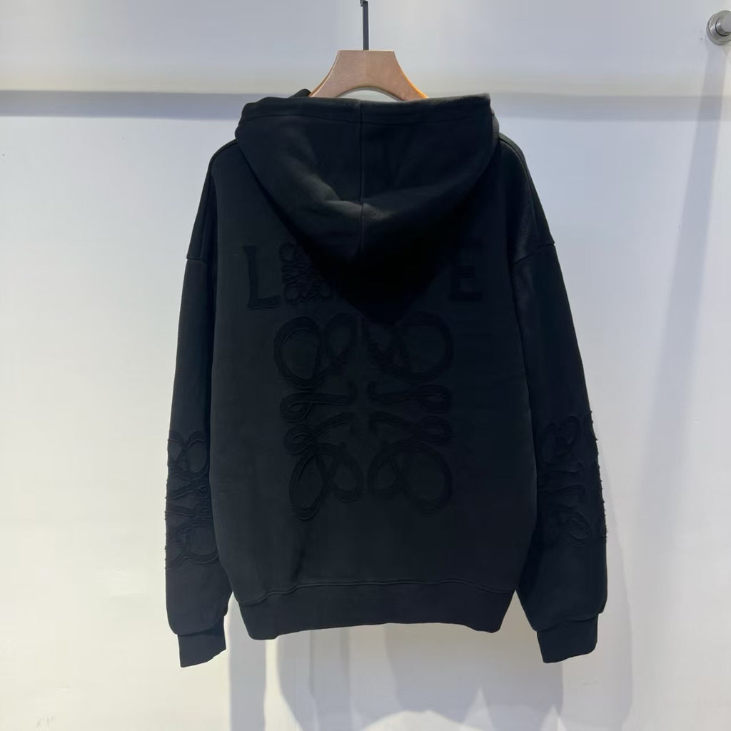Loewe - Tonal Anagram Embroidered Hoodie
