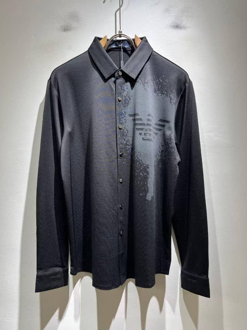Emporio Armani - Knit Tonal Eagle Logo Shirt