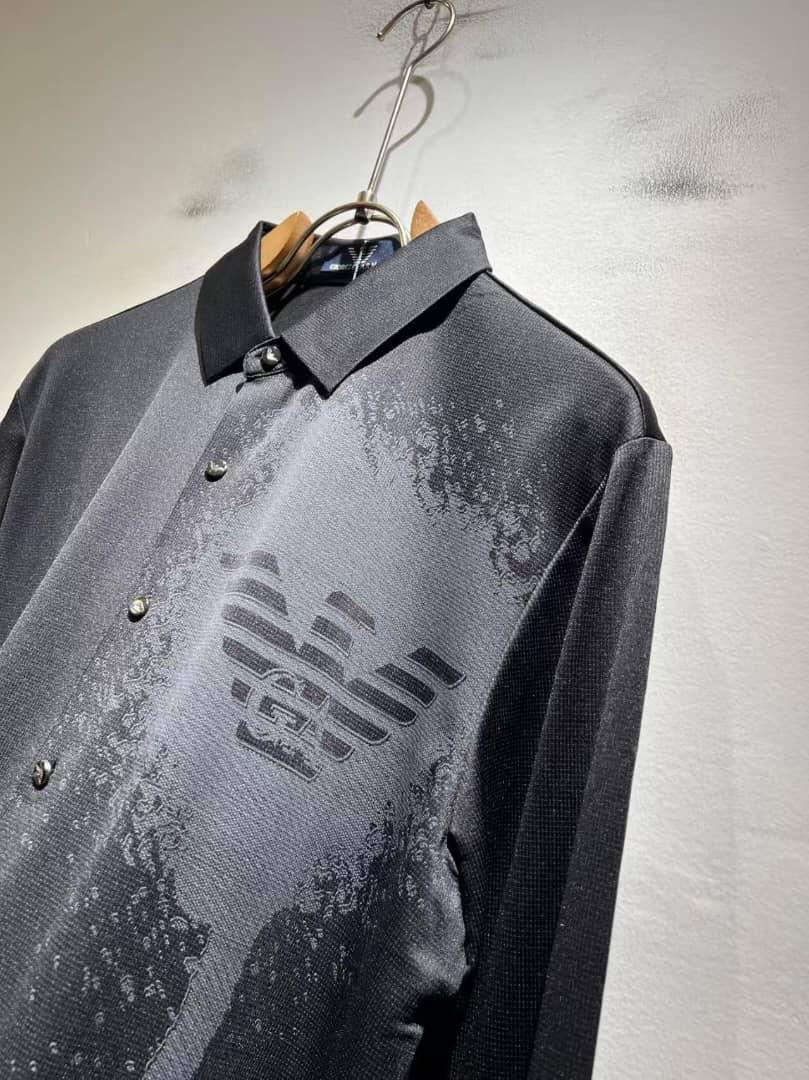 Emporio Armani - Knit Tonal Eagle Logo Shirt