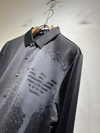 Emporio Armani - Knit Tonal Eagle Logo Shirt