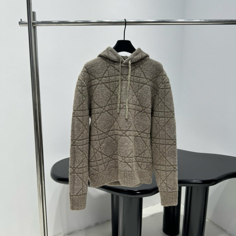 Dior - Textured Knit Hoodie
