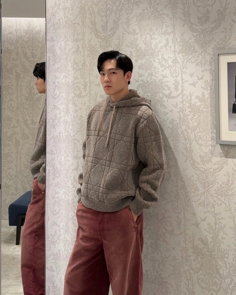 Dior - Textured Knit Hoodie