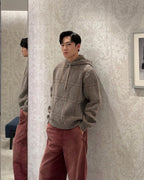 Dior - Textured Knit Hoodie