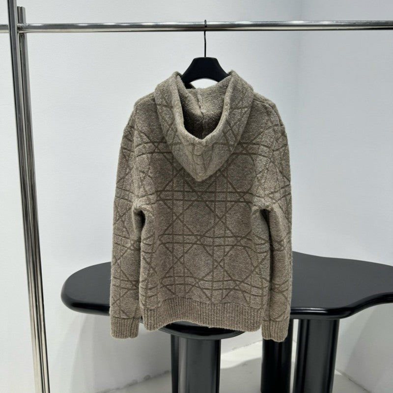 Dior - Textured Knit Hoodie