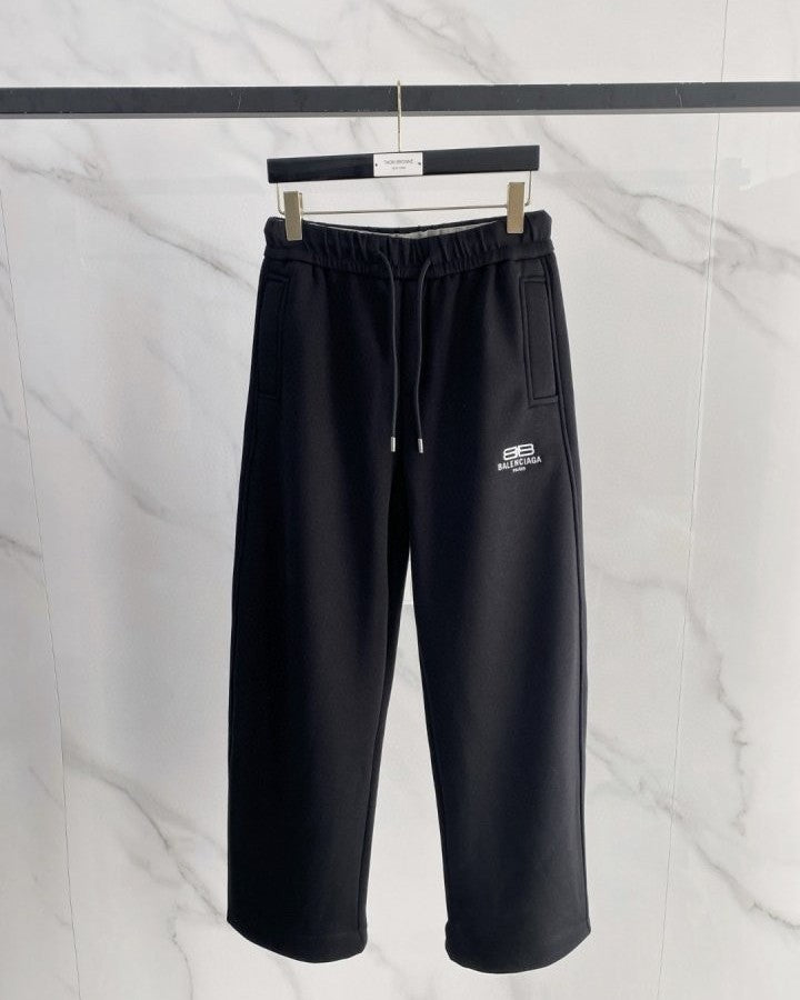 Balenciaga - BB Logo Black Sweatpants