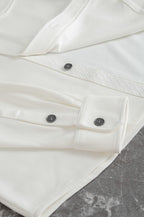 Bottega Veneta - Long-Sleeve Shirt with Intrecciato Leather Pocket Detail