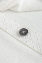Bottega Veneta - Long-Sleeve Shirt with Intrecciato Leather Pocket Detail
