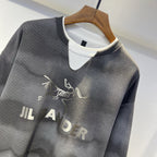 Arc'teryx x Jil Sander - Tie-Dye Skeleton Logo Layered Sweatshirt