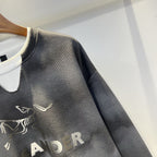Arc'teryx x Jil Sander - Tie-Dye Skeleton Logo Layered Sweatshirt