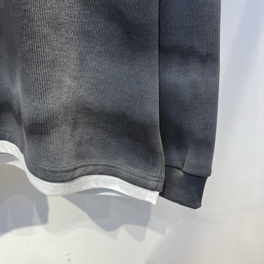 Arc'teryx x Jil Sander - Tie-Dye Skeleton Logo Layered Sweatshirt