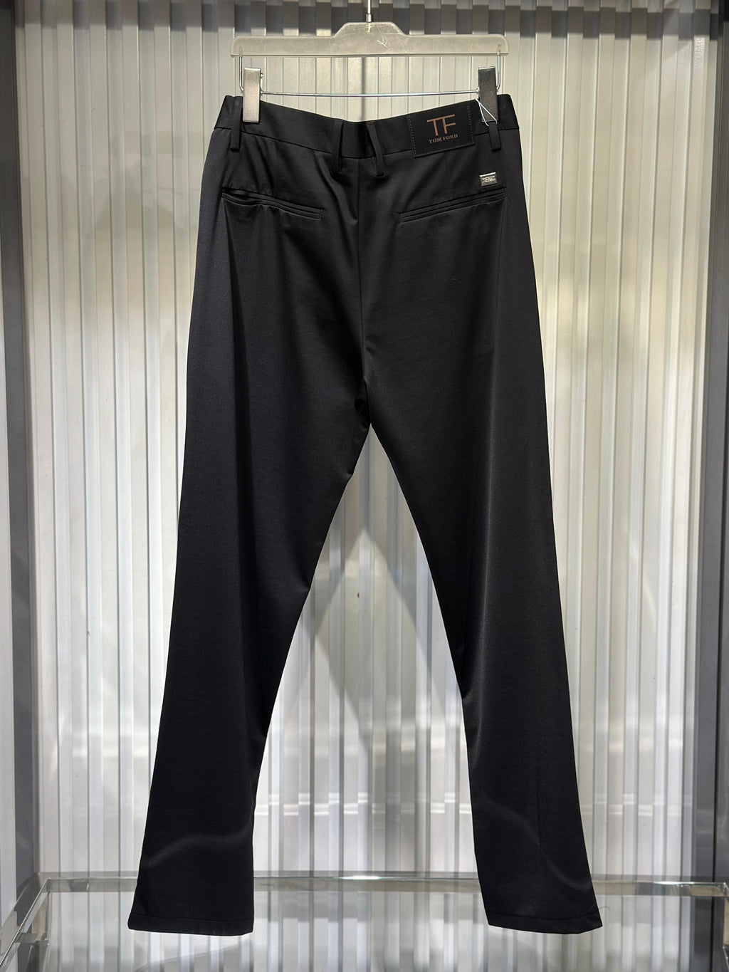 Tom Ford - Signature Hardware Tailored Trousers - Black