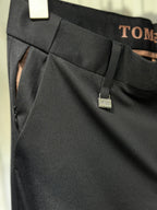 Tom Ford - Signature Hardware Tailored Trousers - Black