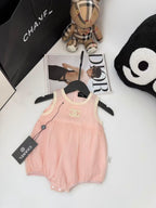 Chanel Babies - Pink Bubble Romper
