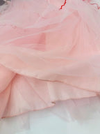 Miu Miu Kids - Pink Tulle Ruffled Dress