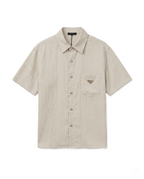 Prada - Linen Set: Shirt & Trousers - Ecru