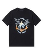 Louis Vuitton - Black Eruption Volcano T-Shirt - Since 1854
