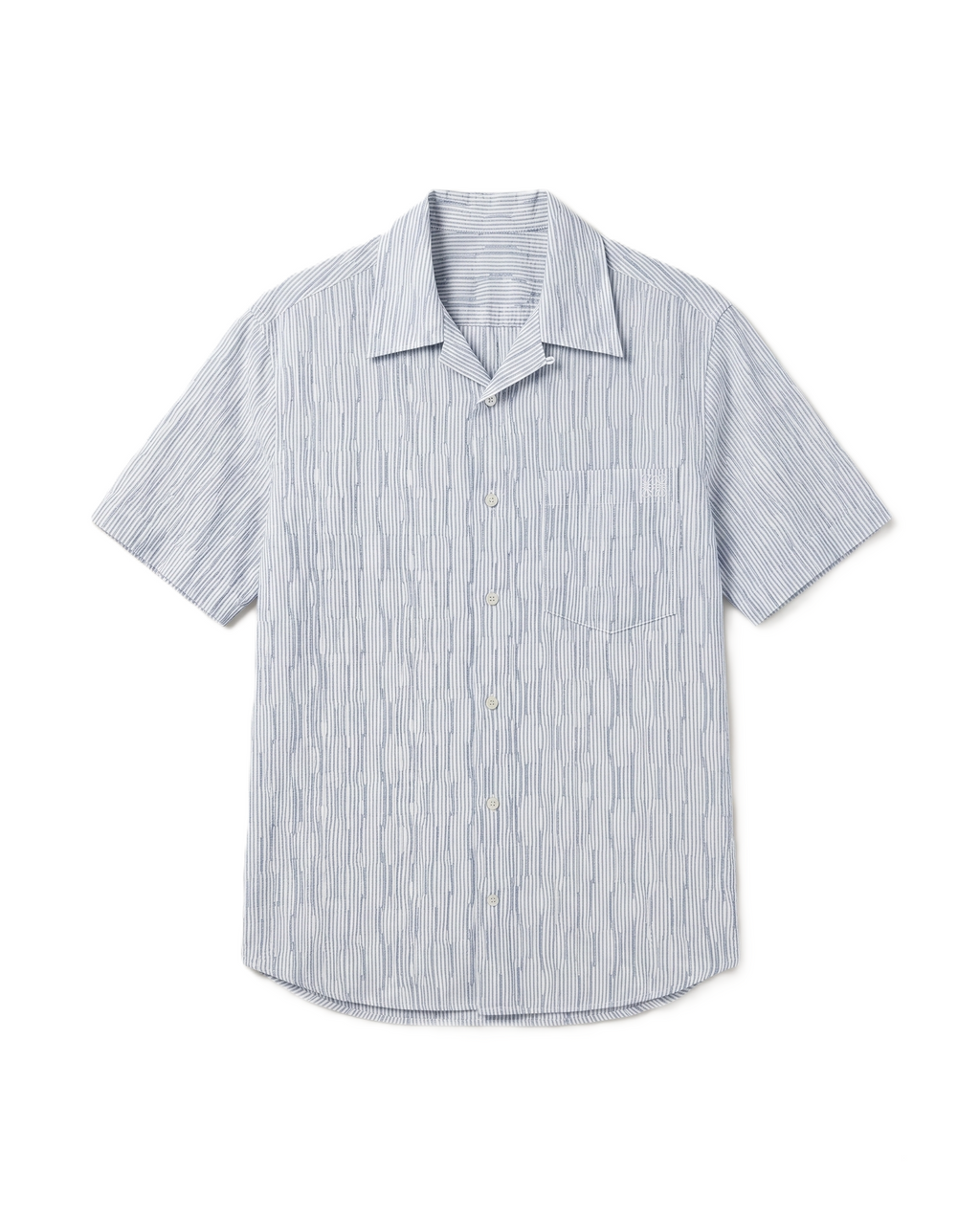 Loewe - Striped Shirt in Blue and White