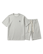 Moncler - Grey T-Shirt & Shorts Set