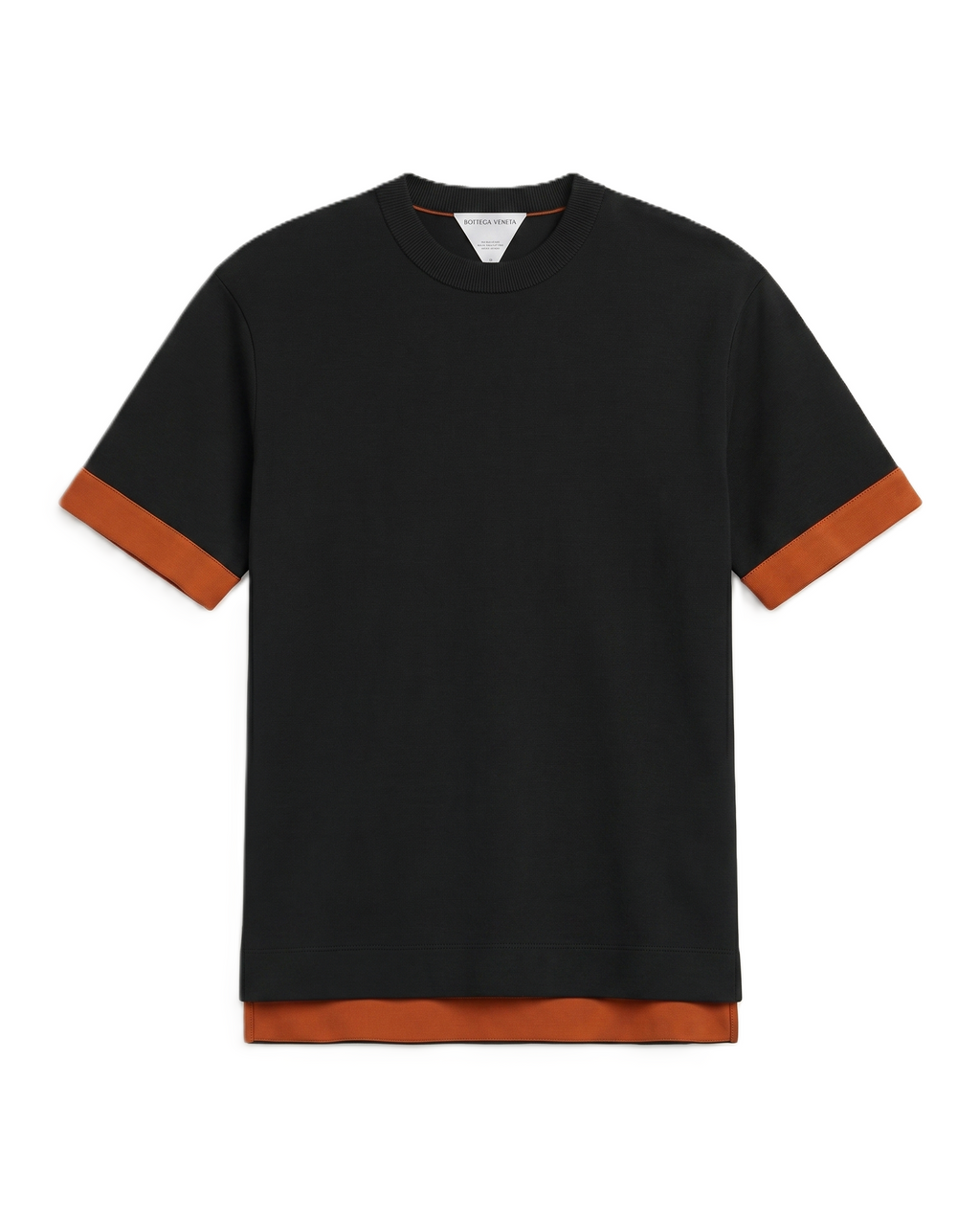 Bottega Veneta - Two-Tone Ribbed T-Shirt