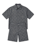 Louis Vuitton - Jacquard Co-ord Set - Charcoal Grey