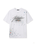 Balmain Paris - White Universe Cosmic Logo T-Shirt
