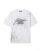 Balmain Paris - White Universe Cosmic Logo T-Shirt