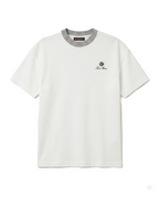 Loro Piana - Contrast-Collar Textured T-Shirt