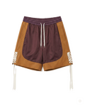 Loewe - Swim Shorts - Burgundy n Brown