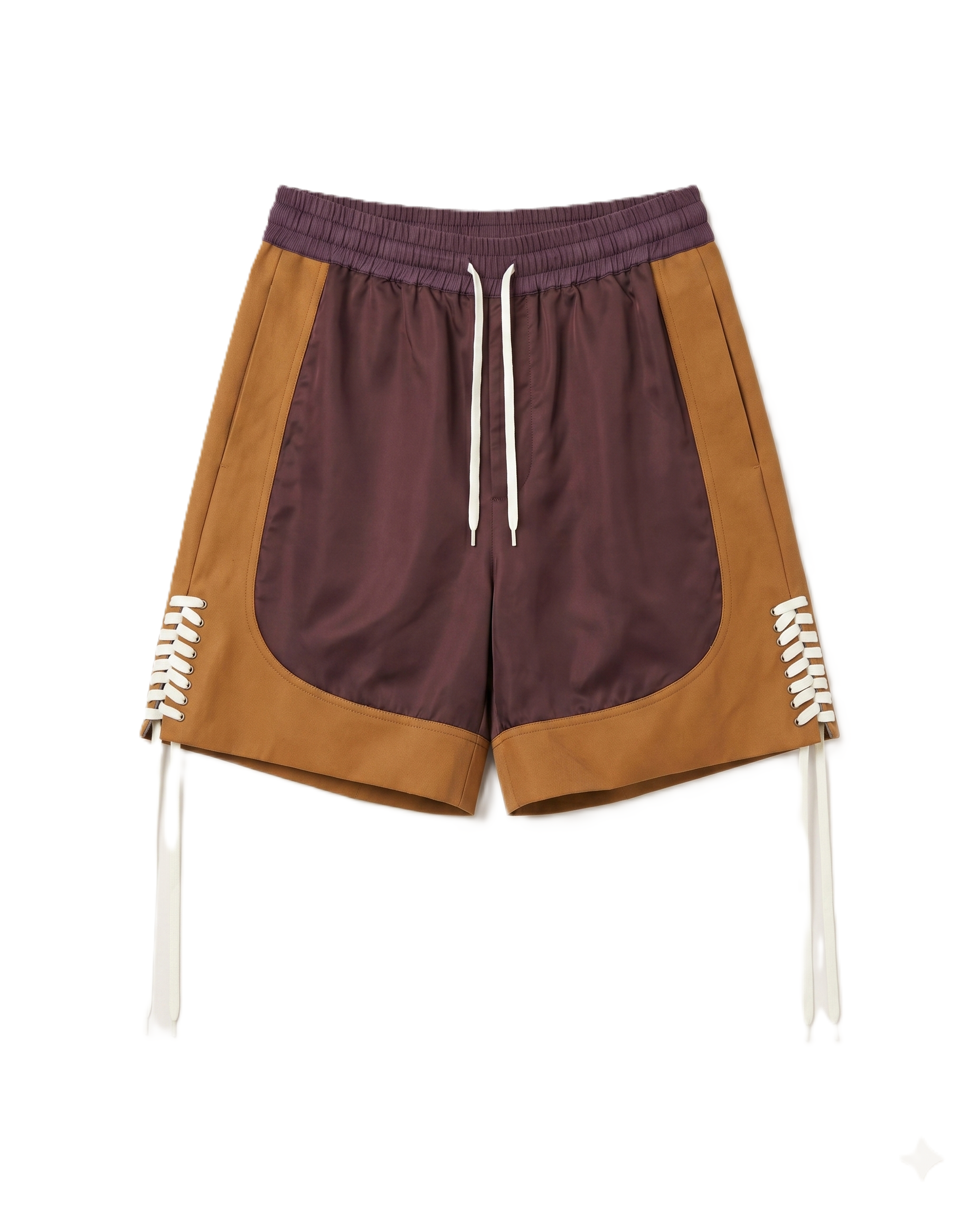 Loewe - Swim Shorts - Burgundy n Brown