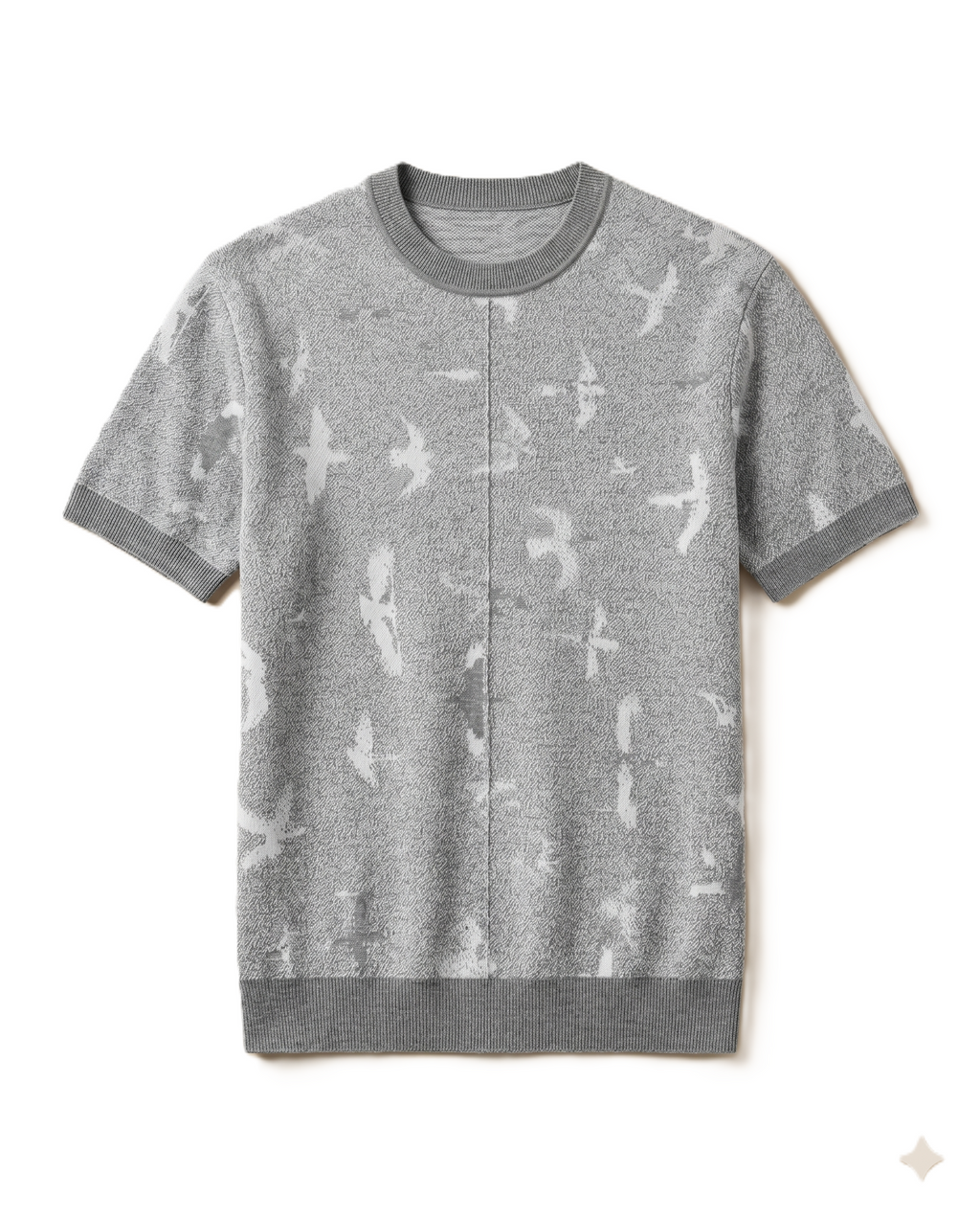 Loro Piana - Grey Knit T-Shirt
