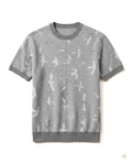 Loro Piana - Grey Knit T-Shirt