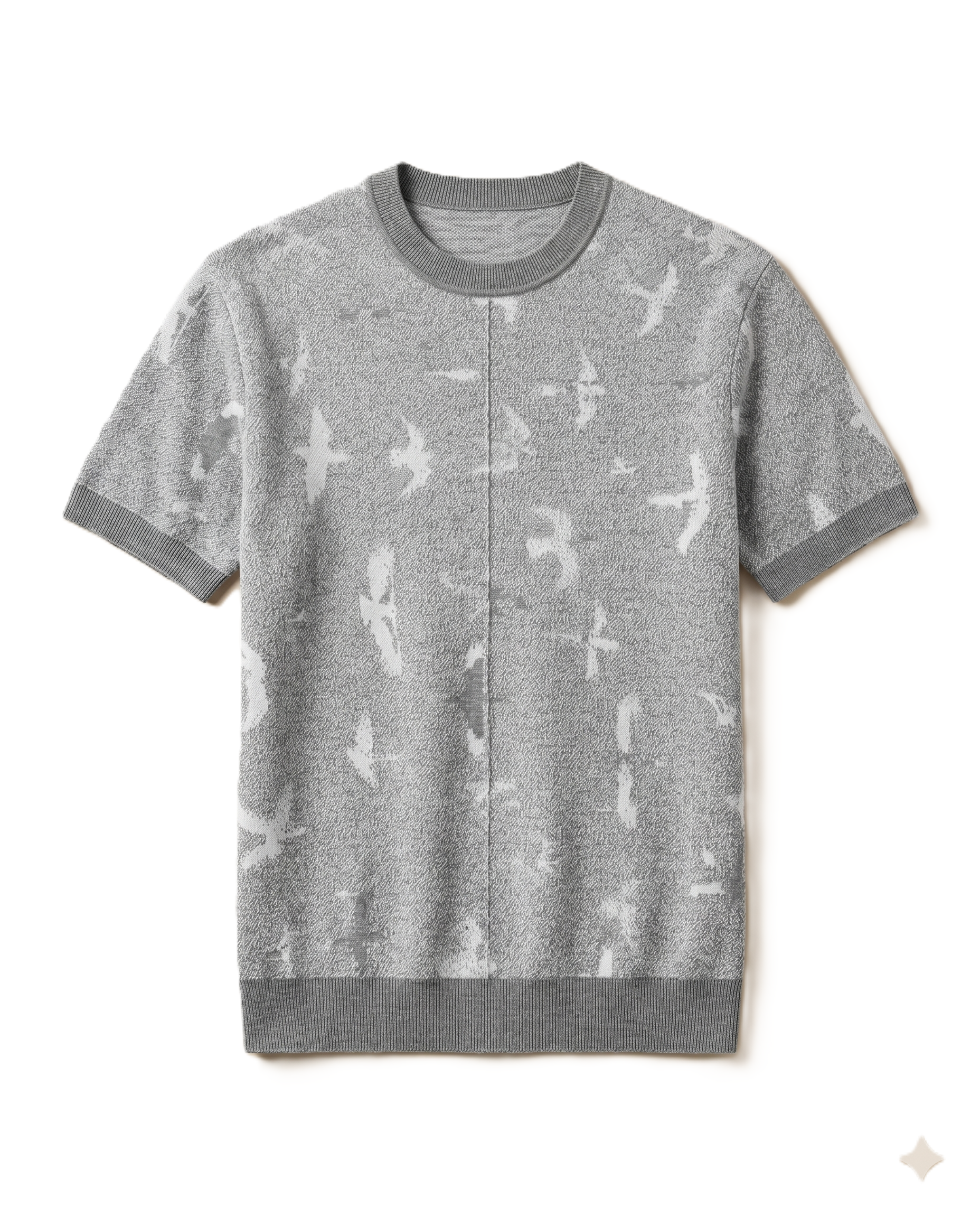 Loro Piana - Grey Knit T-Shirt