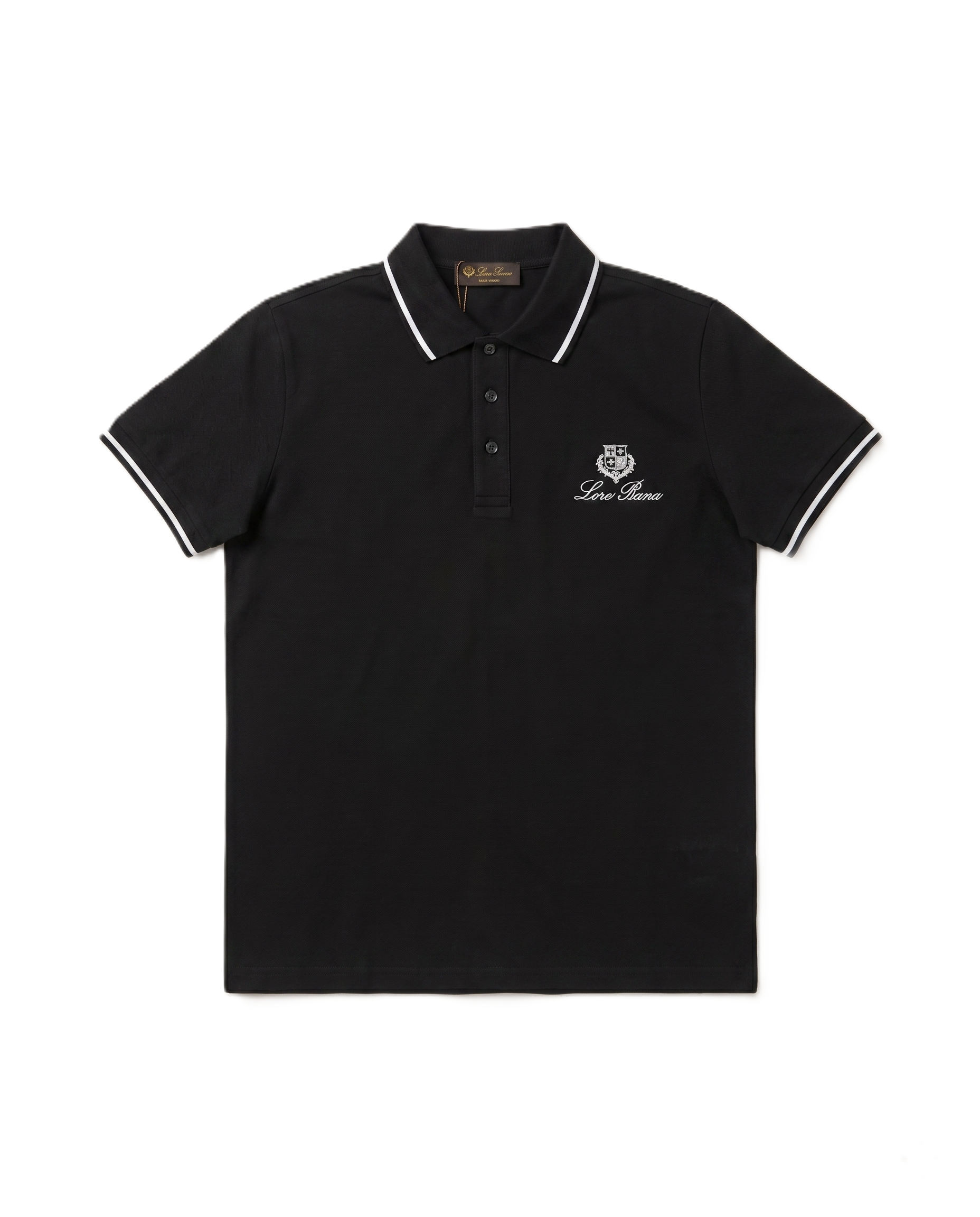 Loro Piana - Polo Shirt - Black