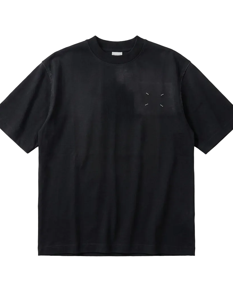Maison Margiela - Four-Stitch Distressed T-Shirt (Onyx Black)