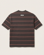 Jil Sander - Fringed Logo Striped Cotton T-Shirt
