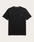 Prada - Gold Embroidered Logo Cotton T-Shirt