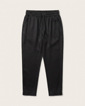 Loro Piana - Black Silk Blend Drawstring Trousers