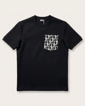 Dior - Black Crew Neck T-Shirt with Oblique Pocket
