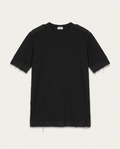 Saint Laurent - Black Distressed Layered T-Shirt
