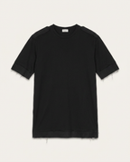 Saint Laurent - Black Distressed Layered T-Shirt