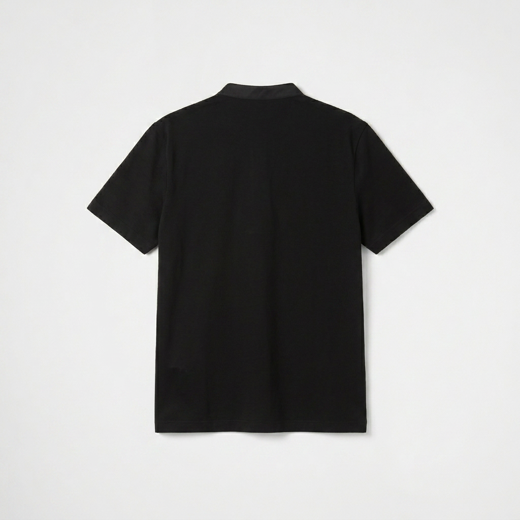Prada - Silk Blend Henley Neck Knit T-Shirt