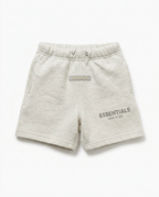 Essentials Fear of God Kids - Logo T-Shirt & Sweatshorts Set (Oatmeal Heather)